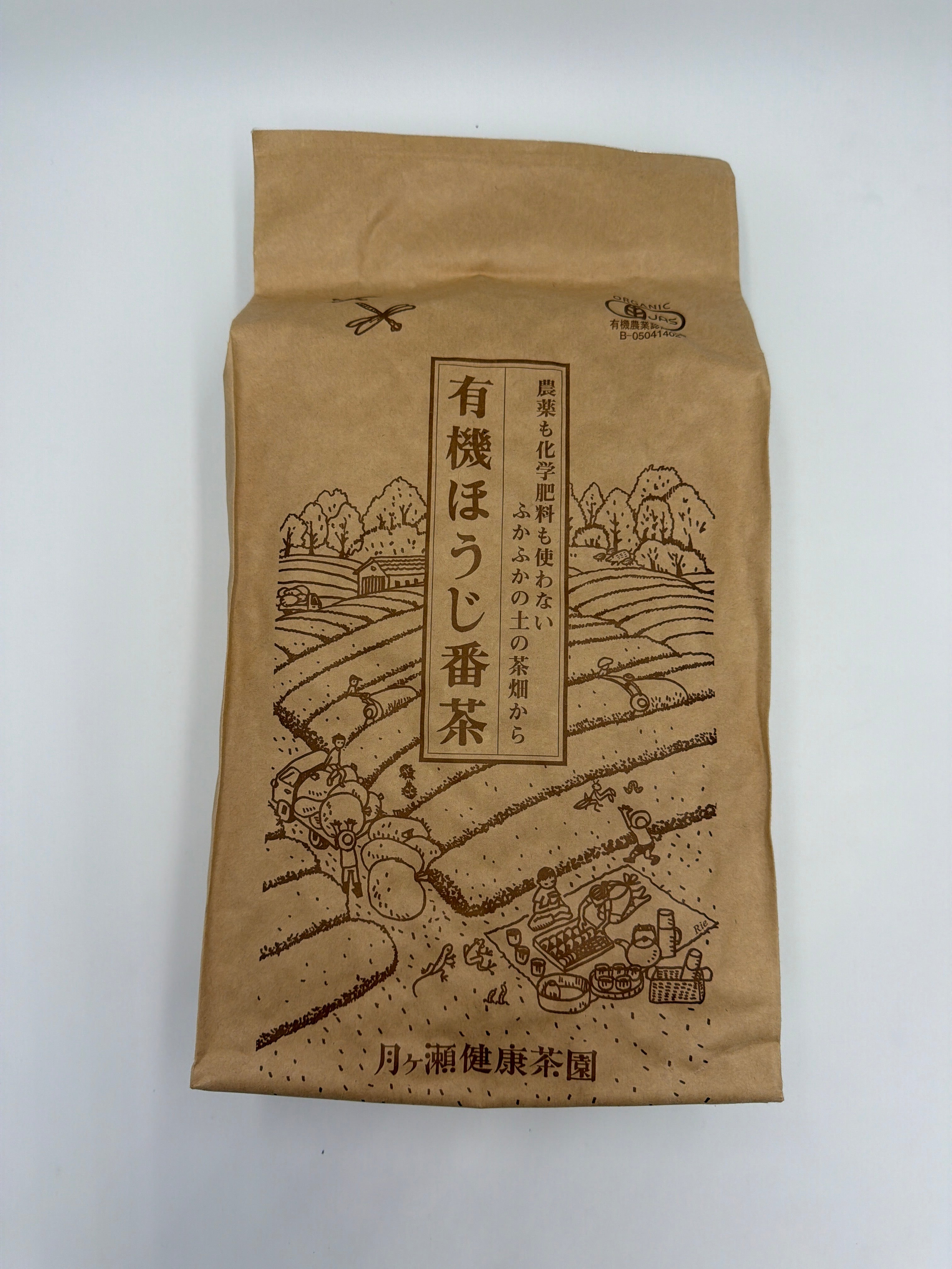 Органический жареный чай банча Tsukigase Healthy Tea Farm