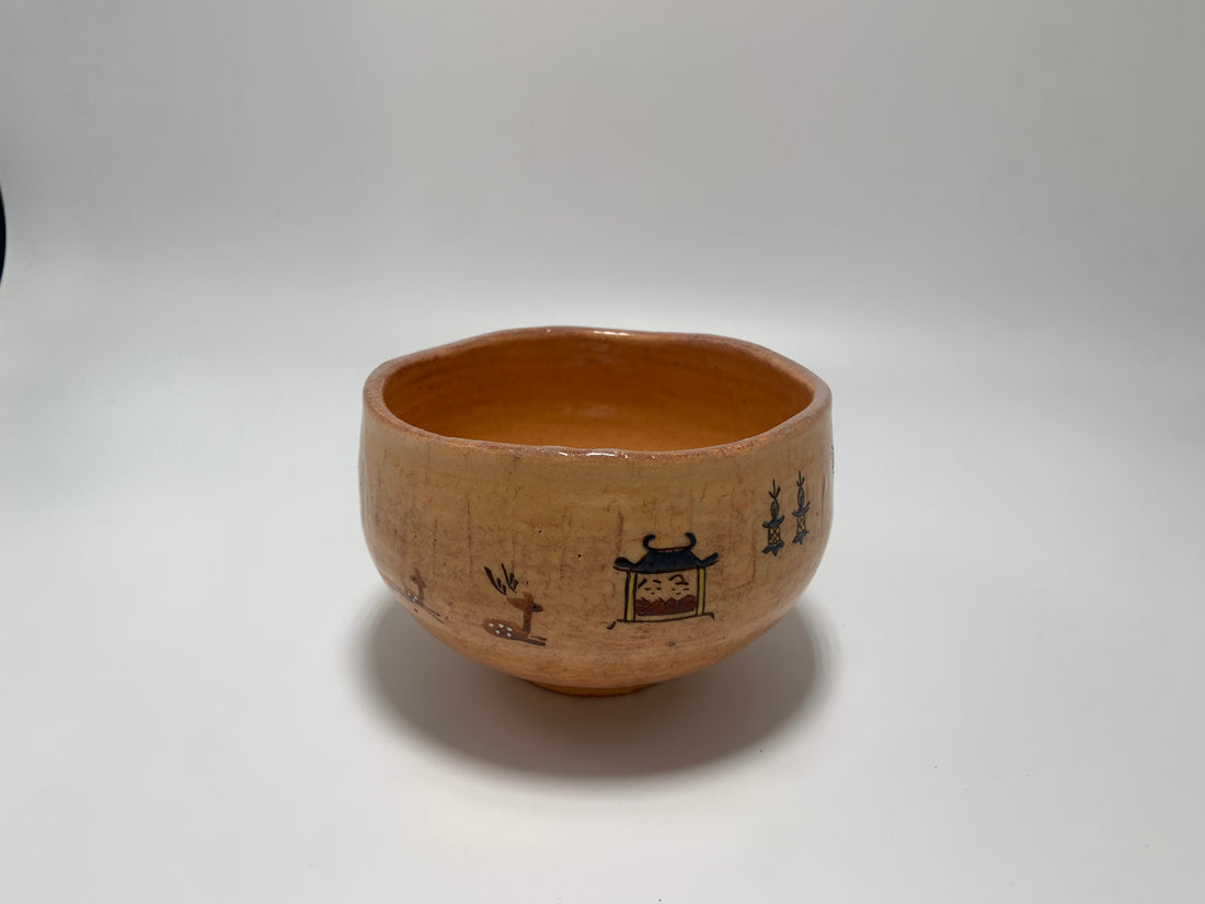 赤膚焼 茶碗