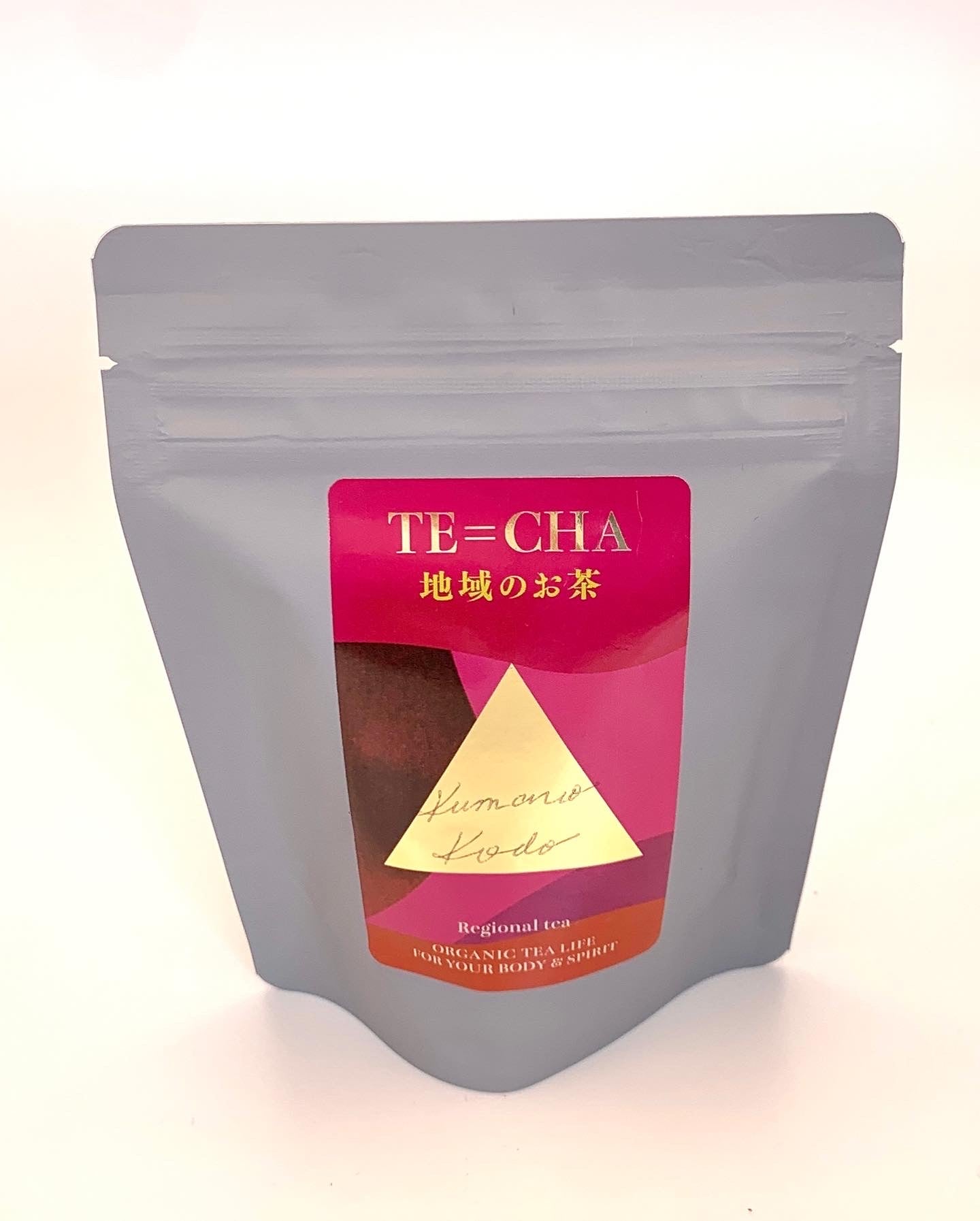 地域のお茶<熊野古道釜炒り茶> リーフ