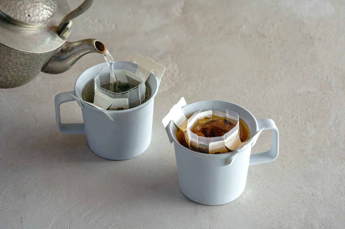 Региональный чайный пакетик &lt;Kumano Kodo Kamairicha&gt;