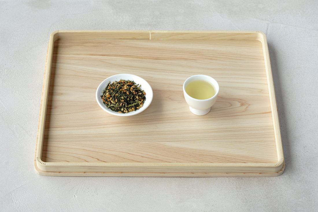 Коричневый рисовый чай TE=CHA смесь листовой