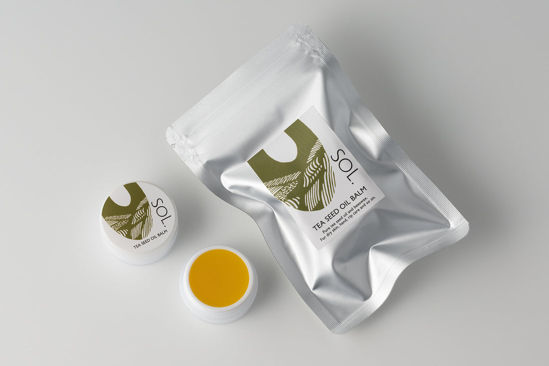 SOL. Бальзам с маслом семян чая