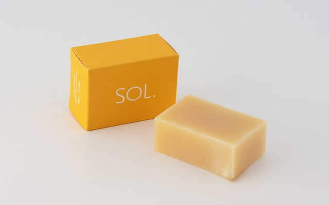 Мыло для ухода за кожей с маслом чайного семени SOL. МЫЛО ДЛЯ ЛИЦА РУЧНОЙ РАБОТЫ № 3